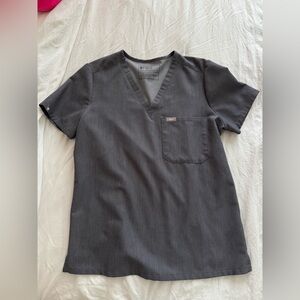 Figs Woman's Catarina One Pocket V-Neck Scrub Top